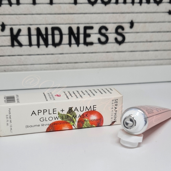 Seraphine Botanicals: Apple + Baume Glow Lip Mask -BNIB! - Picture 2 of 12